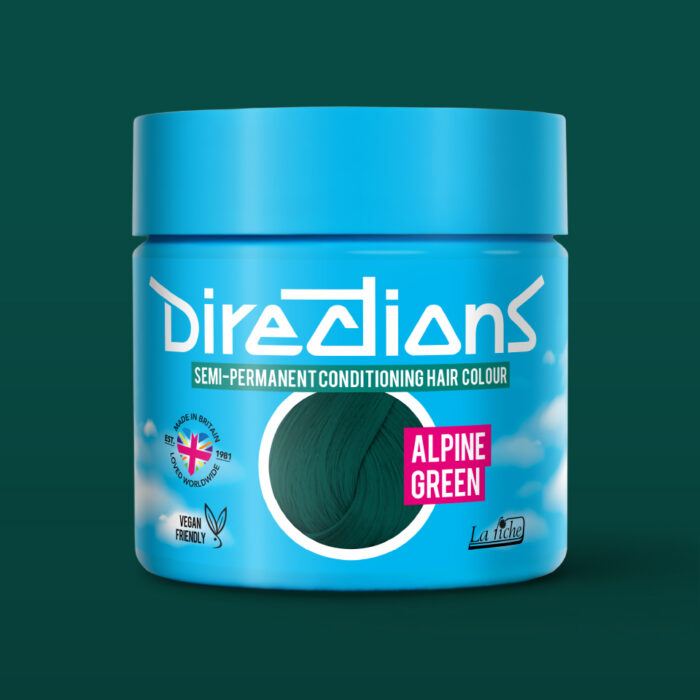 Directions Alpine green- Tume Roheline Juuksevärv
