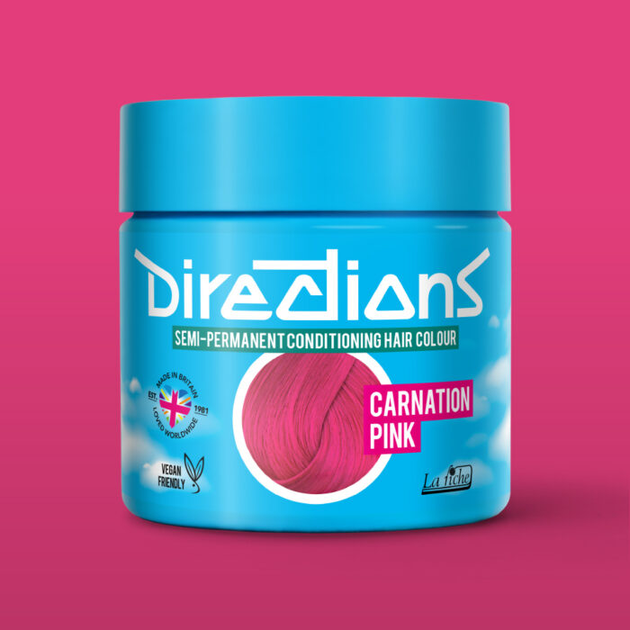 Directions Carnation Pink Erk Roosa Juuksevärv