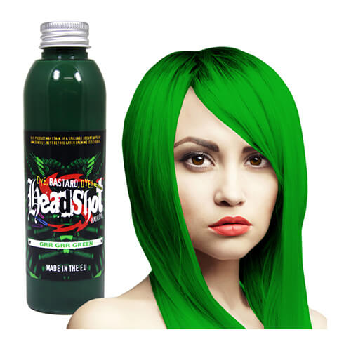 hele roheline juuksevärv